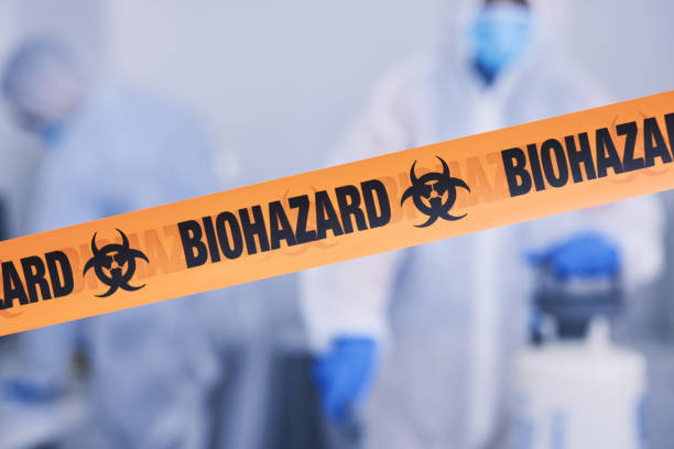 Professional Infectious Disease Decontamination technician working in Austin, IN